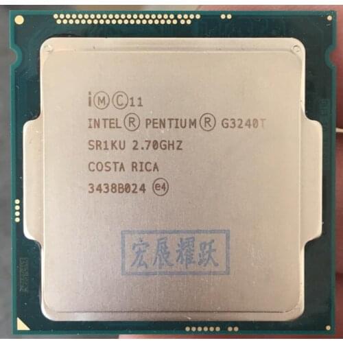 Intel Pentium Processor G3240T LGA1150 22 nanometers Dual-Core 100% working properly Desktop Processor