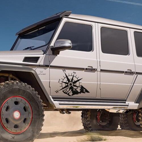 Beauty Compass Vinyl Wrap Vinyl Decal Decorate Sticker Waterproof Fashion Funny Car Styling Accessories