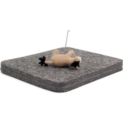 Middle Needle Felt Pad Felting Mat for Needle Felting Kit Wool Mat DIY Handicraft Special Wool Pad Needle Felting Tools