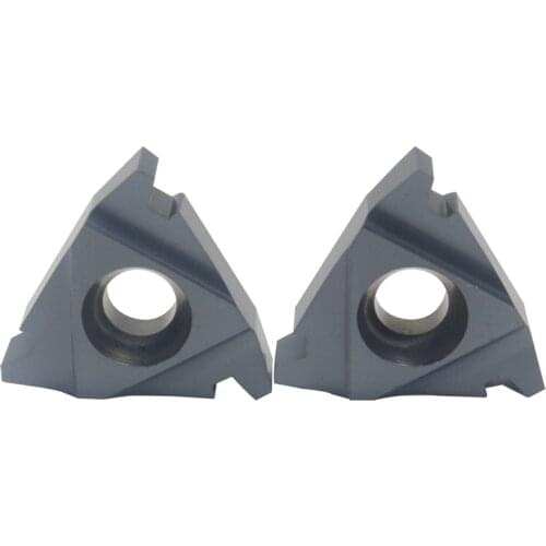 10PCS 22ER 4 TR LDA Thread carbide insert , cutting steel and stainless steel