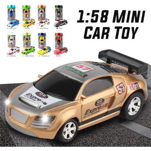 Remote Control Car Coke Can Shape Portable Compact Size Exquisite Workmanship Racers Toys for Kid