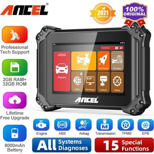 Foxwell NT624 Elite OBD2 Automotive Scanner Professional Code Reader Car Full System Diagnostic Tools EPB Oil Reset OBD 2 Scaner