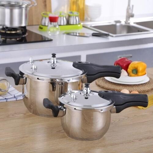Free Shipping 20cm/22cm/24cm26cm high quality Stainless Steel 304 Pressure Cooker For Induction Cooker And Gas Stove