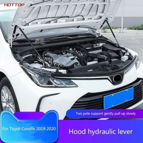 For Toyota Corolla 2019 2020 Engine Hydraulic Strut Gas Hydraulic Rod Support Rod Telescopic Lifting Pneumatic Rod