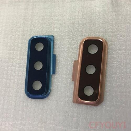 For Samsung Galaxy A7 (2018) A750 A750F Back Camera Lens Cover with Bracket and Glass Replacement Part