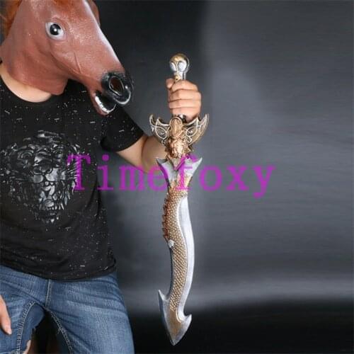 Cosplay Euipment PU&Foam Sword Stage property Modle 70cm Long Toy Larp Weapon Costume Accessories