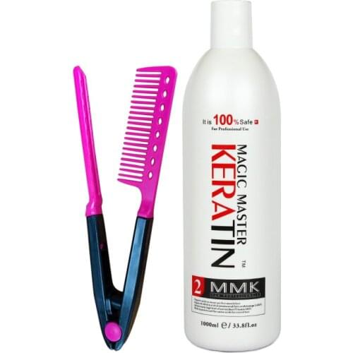1000ml Fresh Smelling Without Formalin Magic Master Keratin Hair Treatment Straight and Repair Damaged Hair