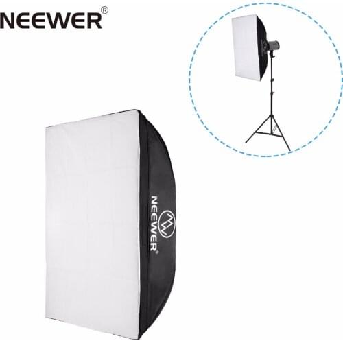 Neewer 20 x 28 " / 50 x 70 cm Square Photography Light Tent Photo Cube Softbox for Neewer Godox 300DI 250DI 300SDI 250SD