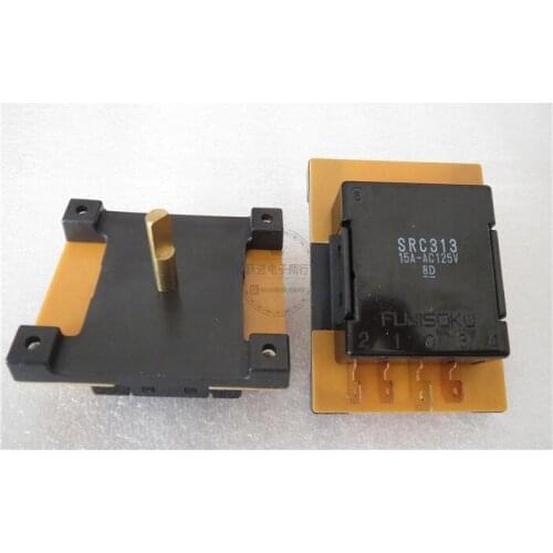 Original new 100% 8D SRC313 rotary switch 4pin 3 gear band power switch 15A125VAC