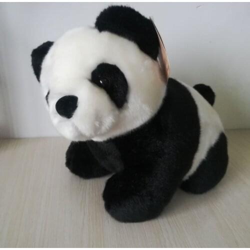 About 35cm lovely panda plush toy soft doll throw pillow toy birthday gift b1696