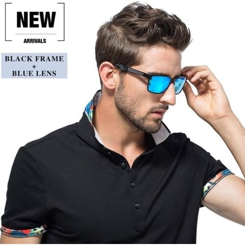 2019 Hot Retro Metal Frame Driving Polarized Sunglasses For Men Women Fit for Driving Hiking and variety Outdoor Activities