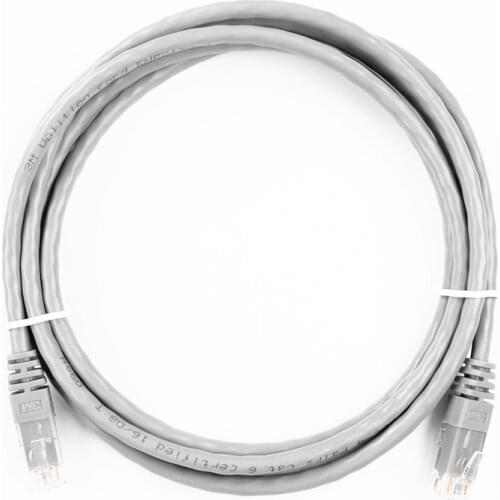 50pcs/lot CAT6 RJ45/RJ45 UTP PVC network cable 3M style network jumper cable 2m long Patch Cord Twisted pair jumper