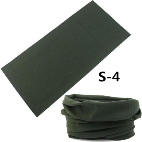 Army Green Cycling Mens Sport Scarves Outdoor Multifunctional Seamless Scarf 25*48cm Headband Baby Magic Hijab Solid Bandana