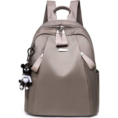 Women Backpack 2021 New Korean Fashion Leisure Schoolbag Oxford Cloth Outdoor Backpacks High Capacity Backpacks