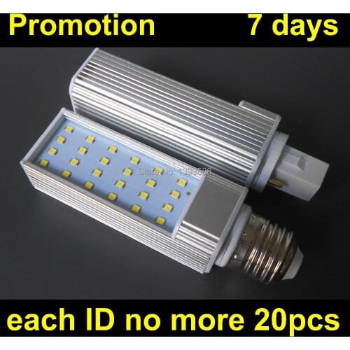 5W G24 LED pl Corn Bulb Lamp Bombillas Light SMD 2835 Spotlight 180 Degree AC220V AC230V AC240 For Home