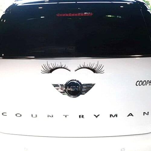 Aliauto Car-styling Eyelashes Car Body Sticker And Decal Accessories For Ford Focus Mazda 3 Volkswagen Polo Golf Toyota Peugeot