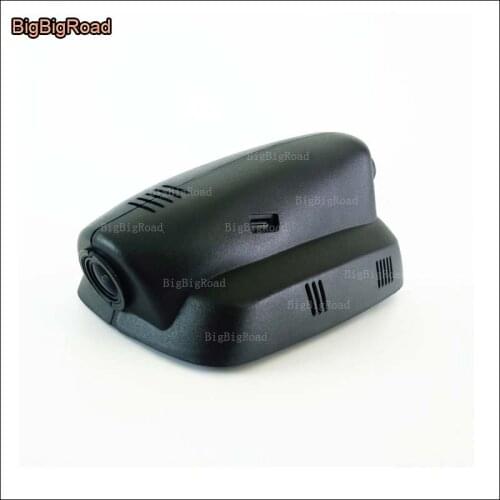 BigBigRoad For peugeot 3008 2013 2014 2015 car front camera Video Recorder Wifi DVR Dash Cam wide angle