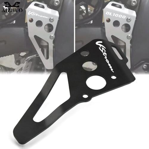 FOR SUZUKI DL1000 V-Strom 1000 Motorcycle Rear Brake Master Cylinder Guard Protector Brake Pump Cover VSTROM V-STROM 2015-2019