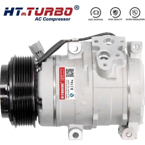 10S17C ac compressor For HONDA CRV 2.2 i-CTDI 2005-2008 38810rbde11 38810rbee11 38810rmag01 38810RJLE01 447260-6080 4472606080