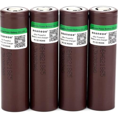 100% New HG2 3.7V 3000mAh 18650 rechargeable Li-ion battery discharge 20A dedicated For flashlight Powerbank HG2 18650 batteries