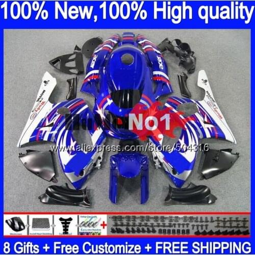 YZF 600R For YAMAHA YZF600R Thundercat 2002 2003 2004 05 06 07 39MC.101 White Blue YZF-600R 96 02 03 04 2005 2006 2007 Fairings