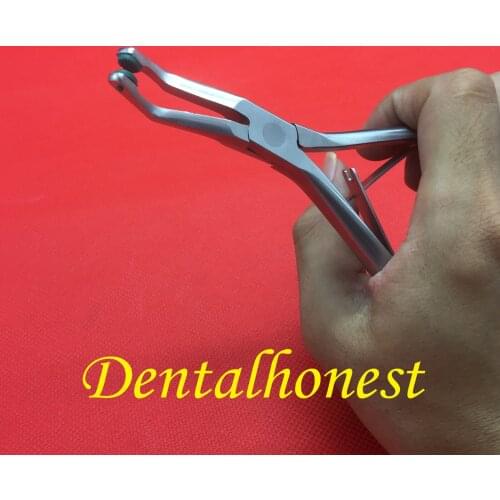 Dental orthodontic removal pliers Temporary tooth crown forceps Instruments