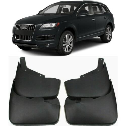 Front Rear Car Mud Flaps For Audi Q7 s-line 2007-2015 Mudflaps Splash Guards Mud Flap Mudguards Auto Fender Guard 2010 2011 2012