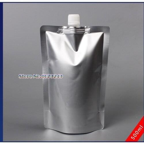 Drinking bag Stand Up Beverage Packaging Drinking Liquid Packing Storage Bags Aluminum Foil Drink Packaging Bag For Juice