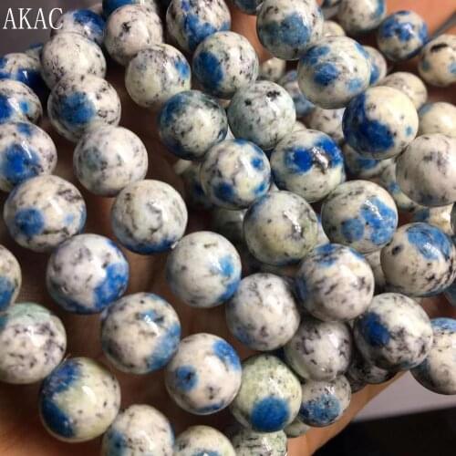 Genuine k2 bracelet beads 8-13mm A+ k2 jasper bracelet loose beads semi precious gemstone wholesale