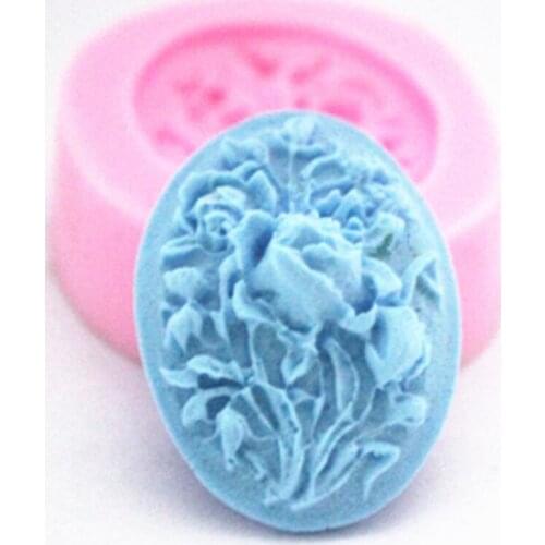 Rose Flower Silicone Molds Wedding Fondant Cake Decorating Tools Candy Ploymer Clay Chocolate Gumpaste Mold 3D Craft Soap Moulds