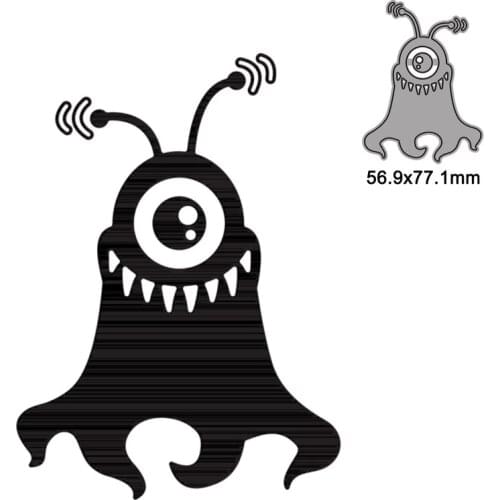 Happy Halloween Ghost Metal Cutting Dies Stencils For DIY Scrapbooking Photo Album Season Embossing DIY Paper Cards 2021 New