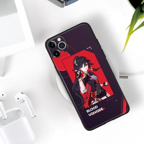 Blood Voivode Honkai Impact 3 For iPhone se 6 6s 7 8 plus x xr xs 11 pro max soft silicone phone case cover shell