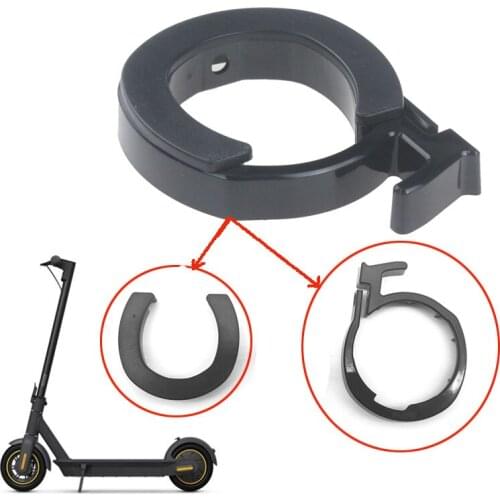 Folding Strap Ring Base for Ninebot G30 Max Smart Electric Scooter Front Tube Insurance Circle Bottom Circle Kickscooter Parts