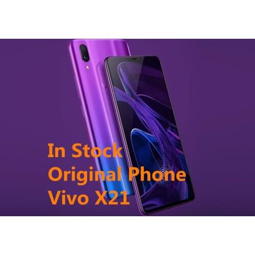 New Original Vivo X21 SmartPhone 3300mAh 6.28 inch 6GB RAM 128GB ROM Snapdragon 660 Octa-core Android 8.1 Face ID Fingerprint