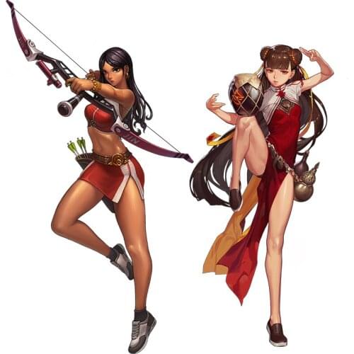 Three Ratels CDM339 Hot game anime sticker Archer Li_Dailin wall stickers Car label Refrigerator label
