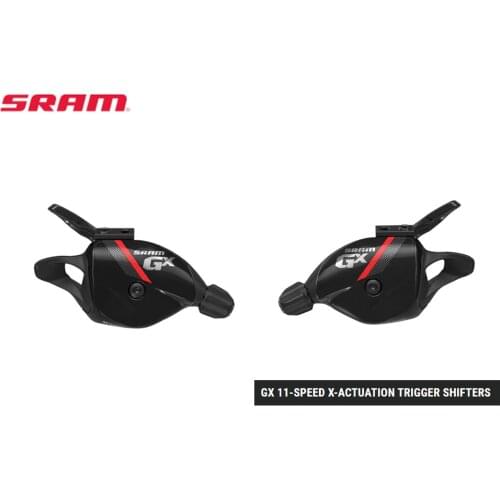 SRAM GX 2X11 SL-GX-11-A1 11-SPEED X-ACTUATION TRIGGER SHIFTERS FOR PRECISE AND DEPENDABLE 11-SPEED PERFORMANCE