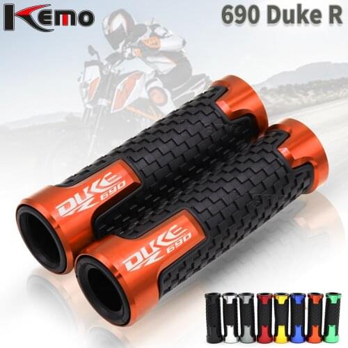 For DUKE690 Duke 690 7/8" 22mm Universal Motorcycle Accessories CNC Aluminum Handlebar Hand Grips Handle Bar End Grip