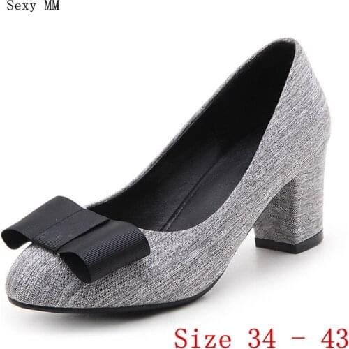 High Heels Women High Heel Shoes Pumps Stiletto Woman Party Wedding Shoes Kitten Heels Plus Size 34 - 40 41 42 43