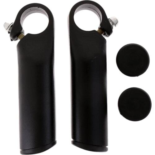 1 Pair Road Aluminum Cycling Bicycle Bike Mountain Handlebar Bar End Grips