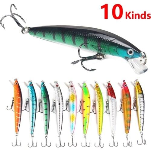 10 Section Fishing Lure Easy Shiner Chatter Bait Micro Jig Crank Bait Swim Bait Bass Shad Dace 3D Eyes Fishing Tools Fishhooks