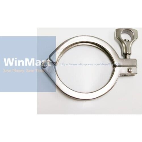 2.5" 63mm Tri Clamp Ferrule 77.5mm O/D 201 Stainless Steel Tri Clover Sanitary Fitting for home Brewing