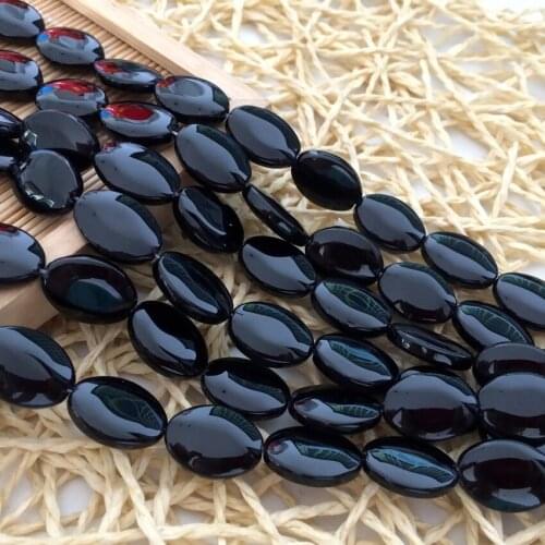 4 style black onyx stone carnelian agat oval barrel abacus shape loose beads fashion elegant women jewelry making 15inch B355