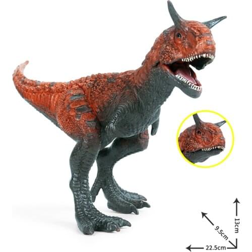 9inch North America Carnotaurus Dinosaur Figurine PVC Figures North America Carnotaurus Dinosaur Figurine PVC Figures Model