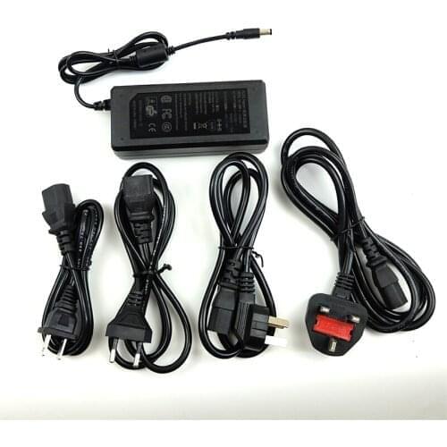 DC12V 8A-10A power adapter optional power cable UK EU US plug transfer AC110V-240V to DC12V for LED strips digital products