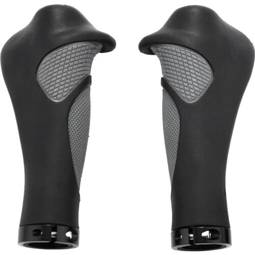 Cxwxc Ergonomic Mountain Bike Grips Rubber Bicycle Grips Integrated Cycling Handlebar Casing Sheath Shock Absorption for Mtb Bmx
