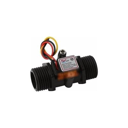 F008 G1/2 Water Flow Sensor Hall Flow Sensor Switch Flow Meter Flowmeter Water Control Counter DN15 1-30L/min