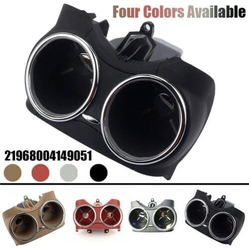 For Mercedes-Benz CLS C219 Cup Holder Drinks Bracket DUAL CUP 2006-2011 GENUINE OEM 21968004148K67 / 2196800414/21968004149051