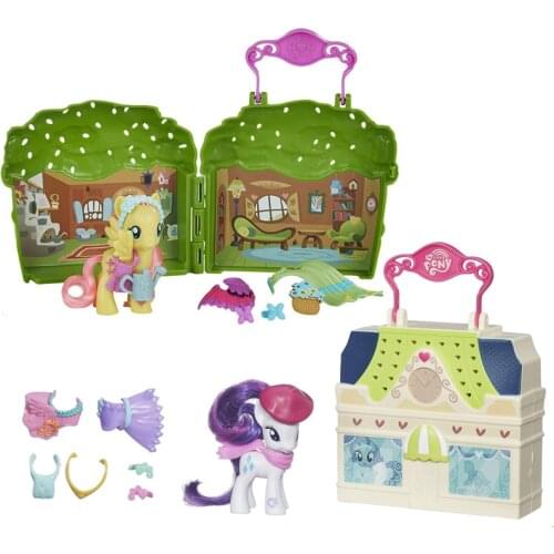 Hasbro Genuine My Little Pony B3604 Rarity Fluttershy Action Figure Model Girl Toys
