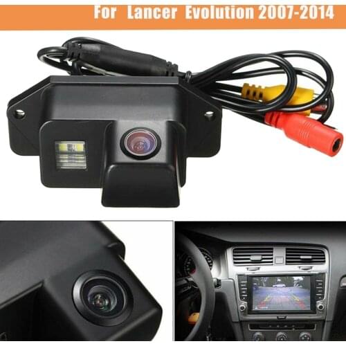 Novel-Dynamic Trajectory Line HD Rear View Backup Camera Reverse Camera for Mitsubishi / Lancer / Evolution 2007-2014