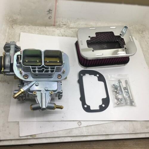 Carburador SherryBerg apto para WEBER 38X38 38DGES 38MM carburador 2 barril + filtro de aire para Fiat renault FORD GM carby